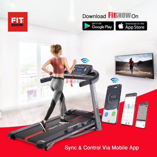 PTM405I TREADMILL MAX USER WEIGHT 110 KGS - Maxpro Fitness Equipments