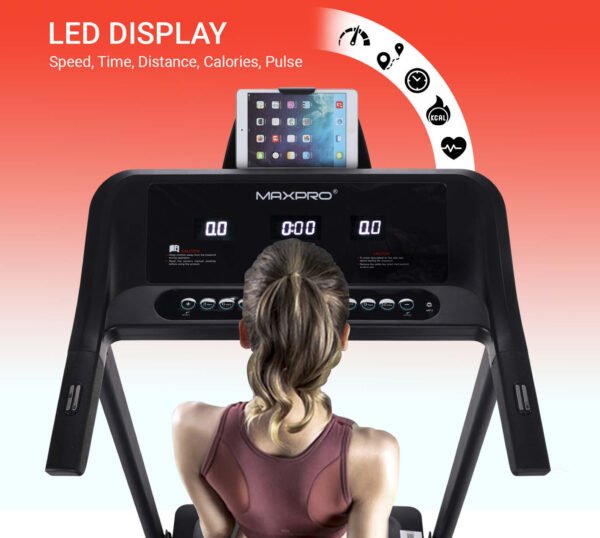 PTM410 TREADMILL MAX USER WEIGHT 110 KGS - Maxpro Fitness Equipments