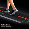 Walking Pad | Maxpro WALK (PTM X1) Walking Pad Treadmill | Ultra Slim Smart Fold Running machine for home gym Under Desk | Remote controlled | User Weight 90kg | Speed 1 to 8 | Treadmill for home - Maxpro Fitness Equipments